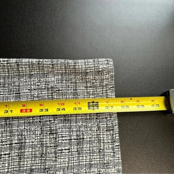 Lands' End Women’s 6 Midi Dress Pockets Black White Office Business Professional - Picture 9 of 12